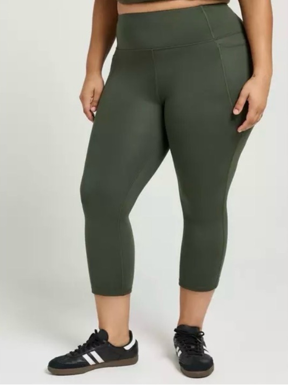 NWT Torrid TRU Performance Butter Capri Active Legging